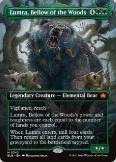 Lumra, Bellow of the Woods Bloomburrow Alternate Art